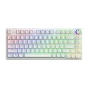 Savio Phenix WHITE GAT YELLOW tastatūra Speļu USB + Bluetooth QWERTY US International Balts Savio Phenix WHITE GAT YELLOW tastatūra Speļu USB + Bluetooth QWERTY US International Balts