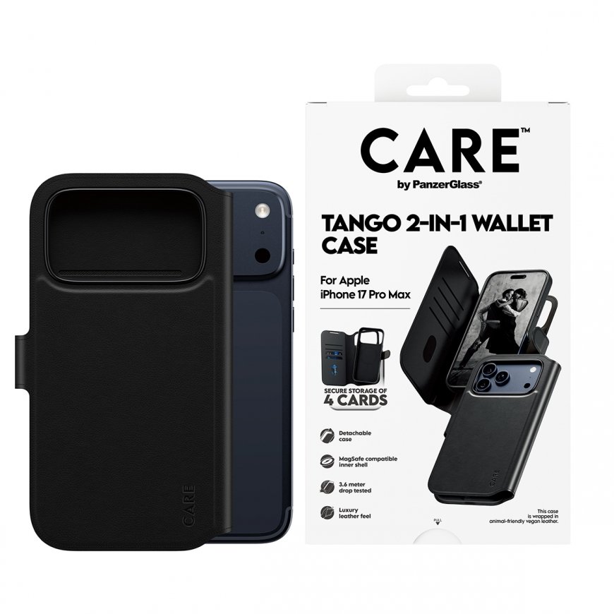 PanzerGlass CARE by ® Feature Case Tango Two-in-One Wallet w. MagSafe iPhone 17 Pro Max mobile phone – 2