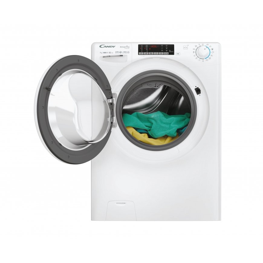 Candy Smart Pro Inverter CO 474TWM6/1-S Pesukone Edestä täytettävä 7 kg 1400 RPM Valkoinen – 3
