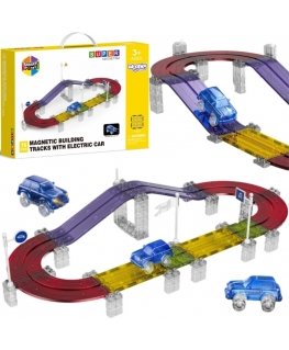 Woopie magnetiniai kubeliai konstruktorius 3D blokai 74 det.