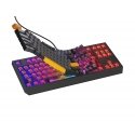 GENESIS Thor 230 TKL keyboard Gaming USB + RF Wireless + Bluetooth QWERTY Black, Grey, Orange