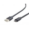 Gembird USB-A/USB-C, 1m USB cable USB 2.0 USB A USB C Black Gembird USB-A/USB-C, 1m USB cable USB 2.0 USB A USB C Black