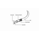 Gembird USB-A/USB-C, 1m USB kabelis USB 2.0 USB A USB C Melns Gembird USB-A/USB-C, 1m USB kabelis USB 2.0 USB A USB C Melns