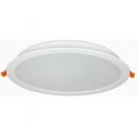Paigaldatav LED-valgusti, 230Vac, 24W, 2350lm, soe valge 3000K, ümmargune, MOLLY, LED line LITE