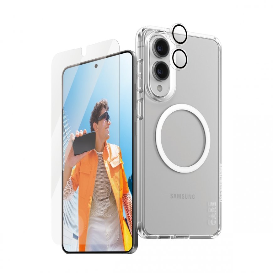 PanzerGlass CARE by ® Flagship 3-in-1 Bundle Samsung S25 Edge Kirkas näytönsuoja 1 kpl