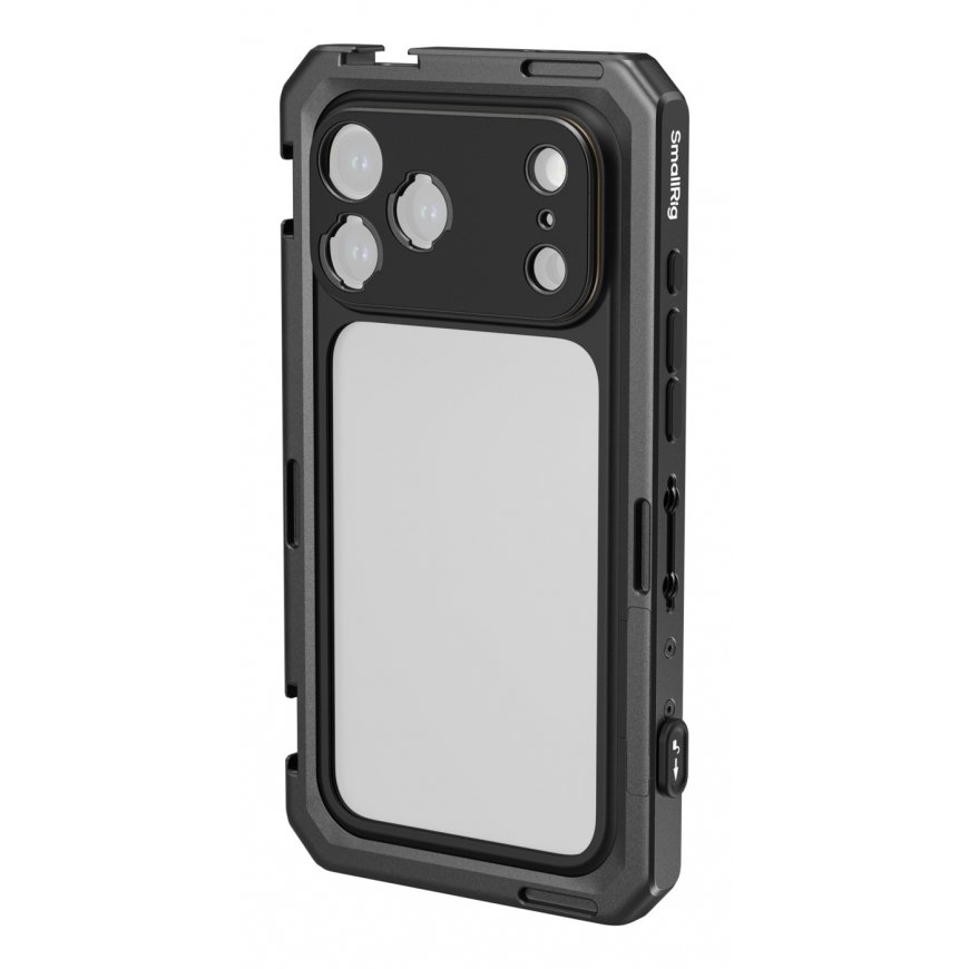 SmallRig Cage Kit for iPhone 17 Pro: Mobile Dual Handheld Phone Cage Kit - Basic Cage