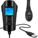 Retoo akumuliatorinė dviračio lemputė 5w1 su skaitikliu ir skambučiu 1500 mAh