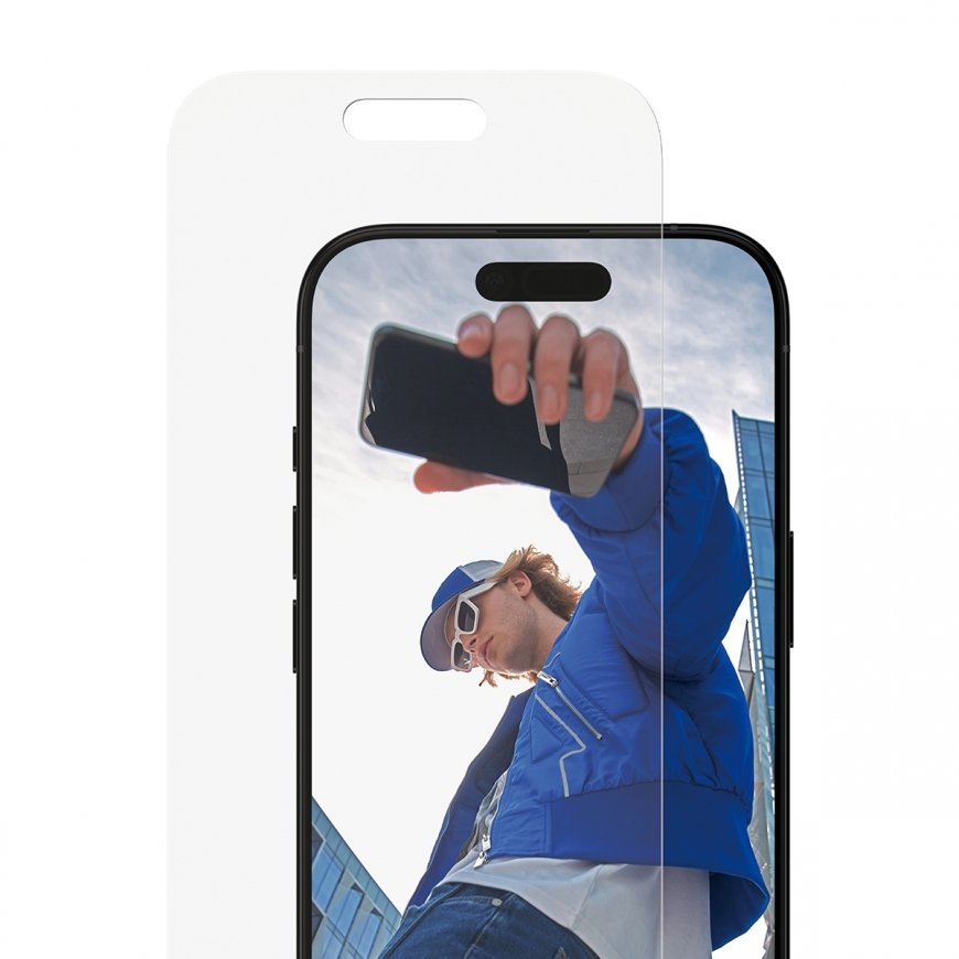 PanzerGlass ® Screen Protector iPhone Air | Classic Fit w. EasyAligner Caurspīdīgs ekrāna aizsargs A