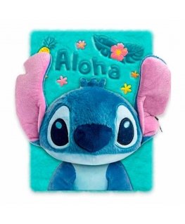 Laste litsents Disney Stitchi salajane päevik 3D pehme mänguasi