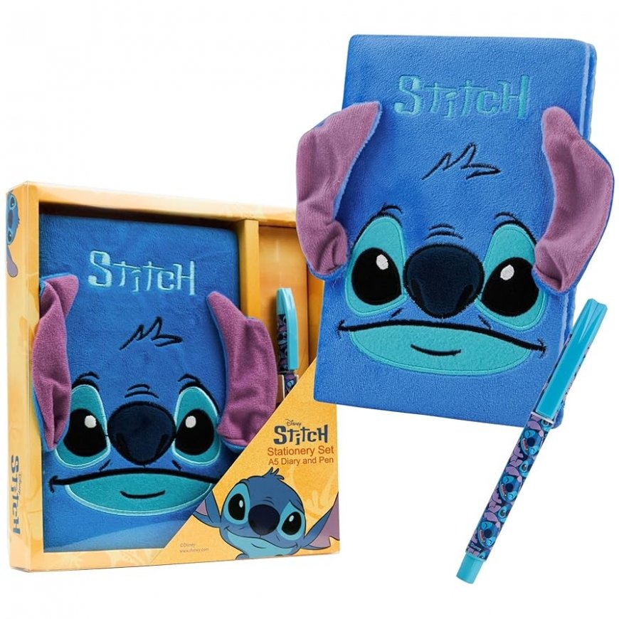 Kids Licensing Disney Stitch Secret diary 3D soft toy – 2