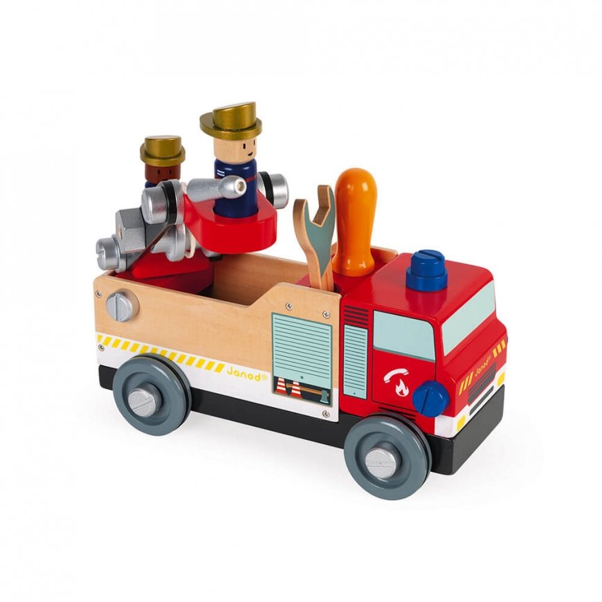 JANOD Brico'kids Fire Engine – 3