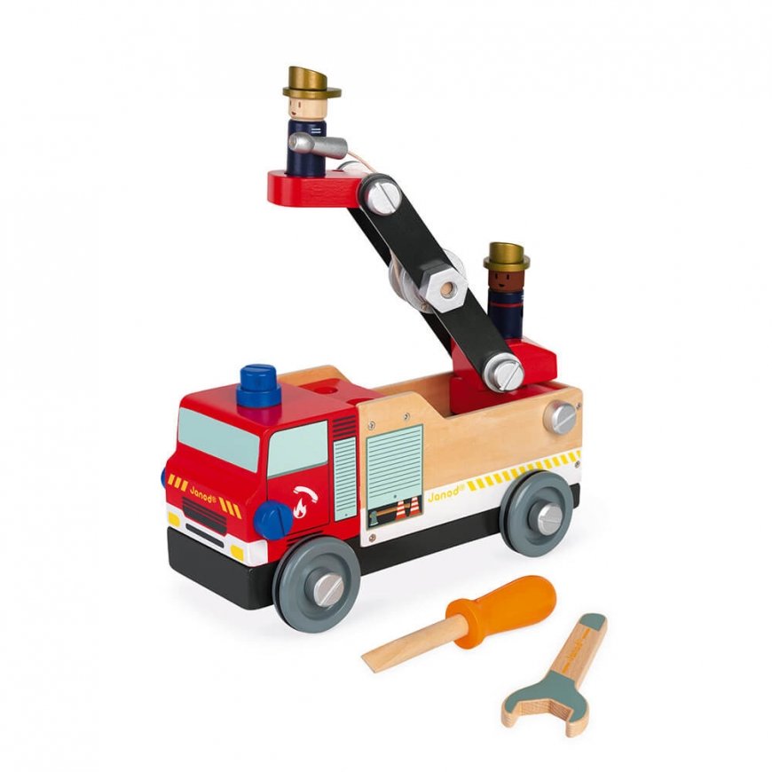 JANOD Brico'kids Fire Engine – 4