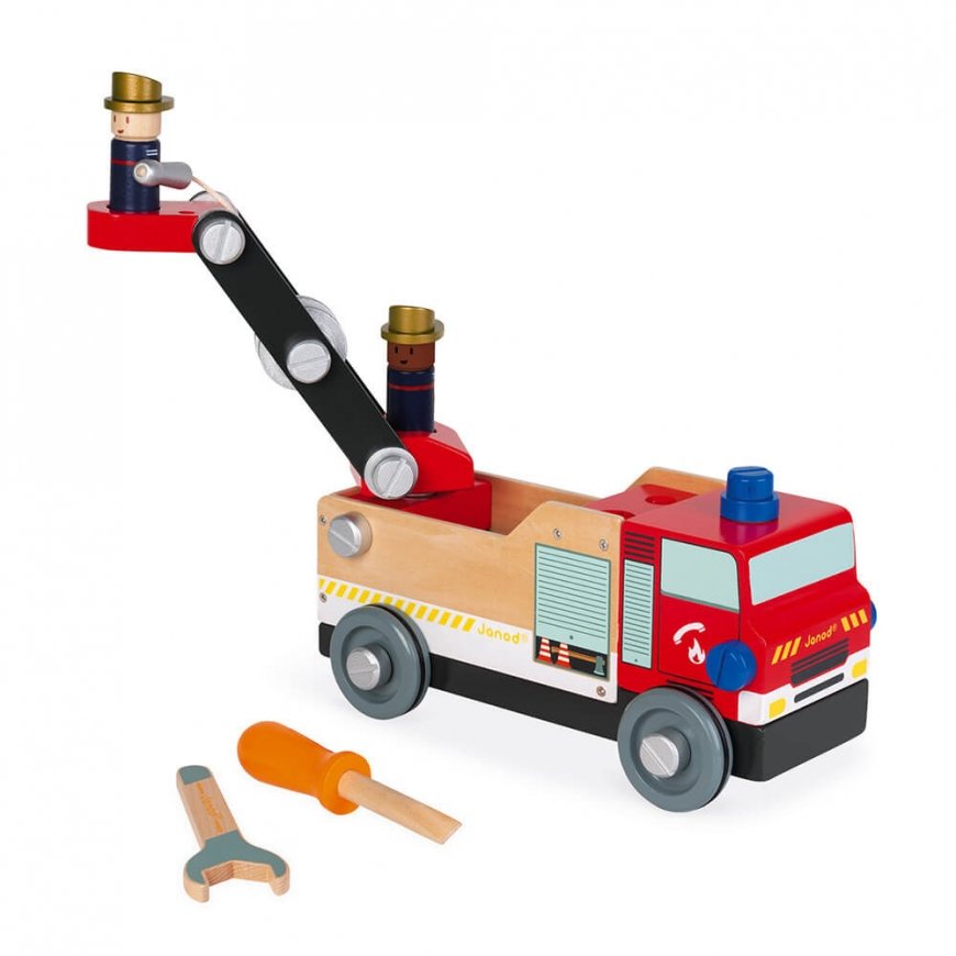 JANOD Brico'kids Fire Engine – 5