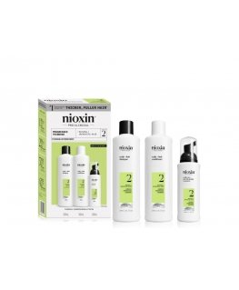 Nioxin SISTĒMA 2 - Komplekts - Ārstēšana dabīgām matiem ar uzlabotu vājumu 3 vienības
