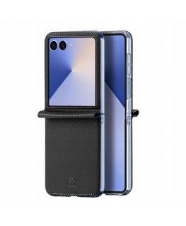 Dux Ducis Bril -kotelo Samsung Galaxy Z Flip 7:lle - musta väri