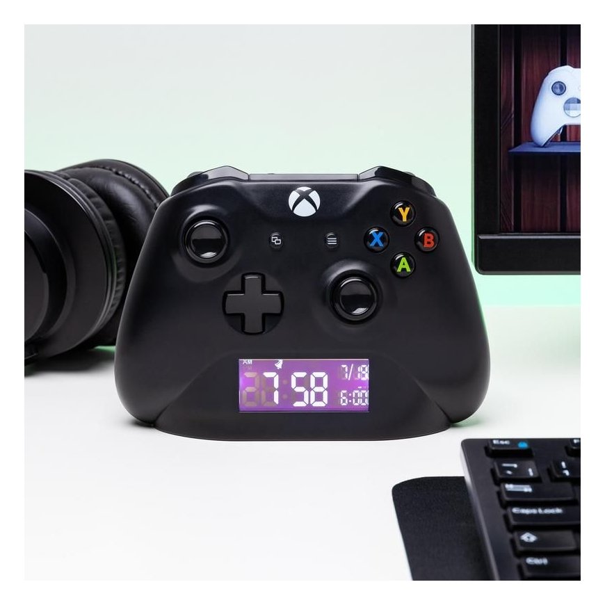 Paladone XBOX Digitaalne äratuskell Must – 4