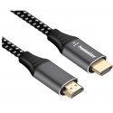 PREMIUMCORD HDMI 2.1 kõrge kiirus + Ethernet kaabel 8K@60Hz, kullatud ühendused, 1,5 m PREMIUMCORD HDMI 2.1 kõrge kiirus + Ethernet kaabel 8K@60Hz, kullatud ühendused, 1,5 m