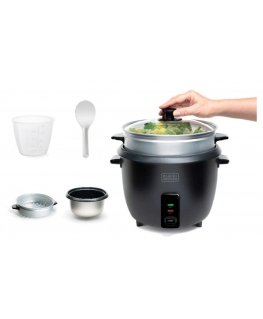 Black & Decker BXRC1800E скороварка для риса 1,8 L 700 W Черный