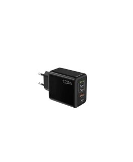 Riff 120W QC3.0 Супер быстрая зарядка с x2 USB портами / x3 USB-C