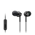 Sony MDR-EX110AP Austiņas Vadu Ausīs Zvani / mūzika Melns Sony MDR-EX110AP Austiņas Vadu Ausīs Zvani / mūzika Melns