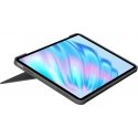 Logitech Combo Touch QWERTY Датский, Финский, Норвежский, Шведский Smart Connector Серый