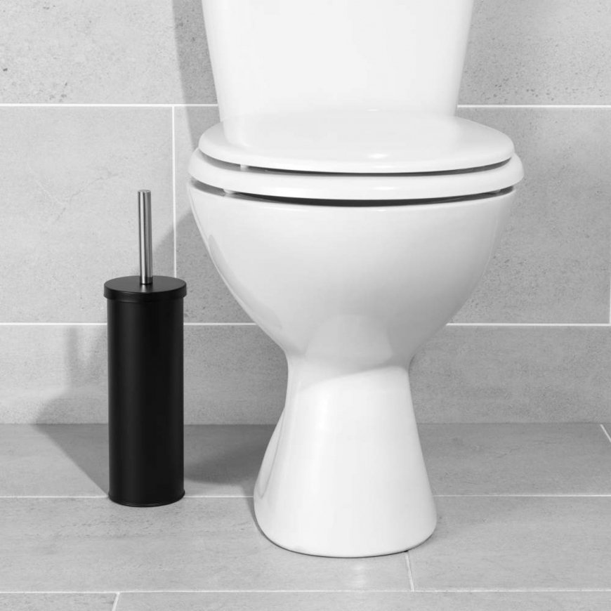 Beldray LA059451BLK2FEU7 Musta WC-harja ja teline – 3