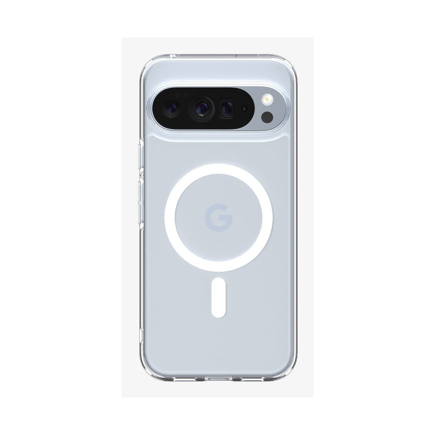 Spigen ACS09725 mobile phone case 17.3 cm (6.8") Cover Transparent, White