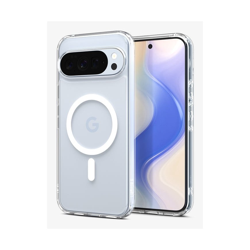 Spigen ACS09725 mobile phone case 17.3 cm (6.8") Cover Transparent, White – 2