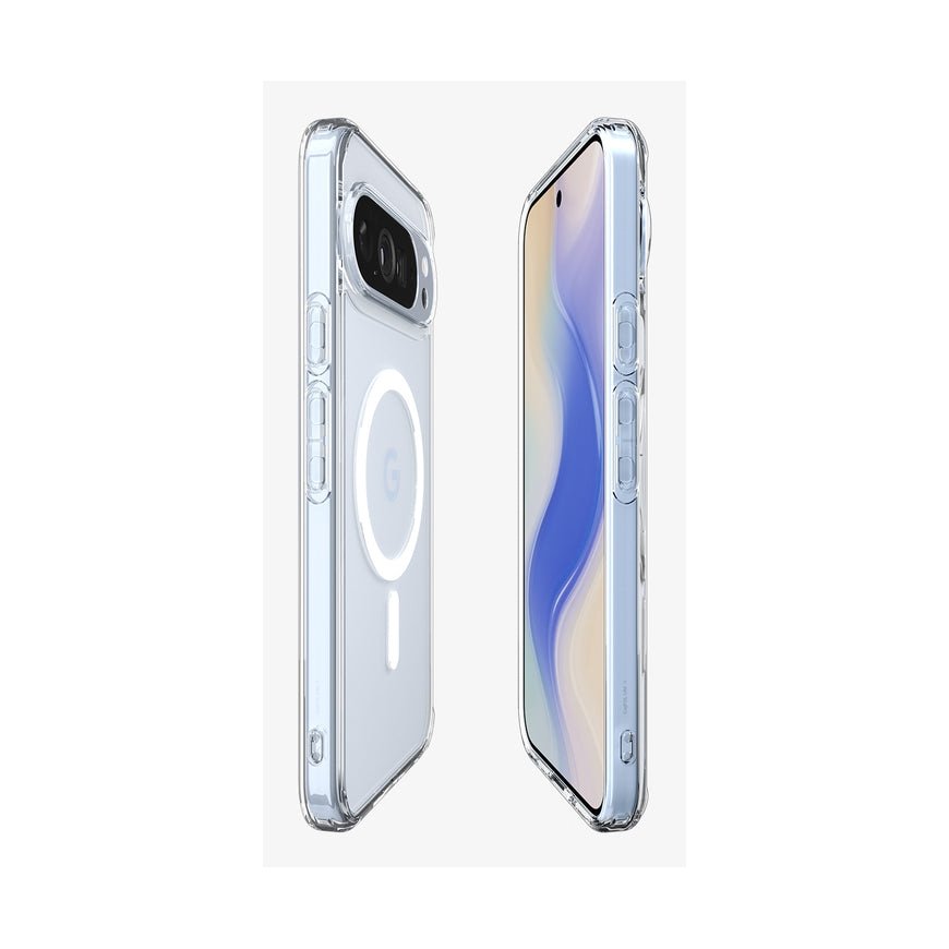 Spigen ACS09725 mobile phone case 17.3 cm (6.8") Cover Transparent, White – 4