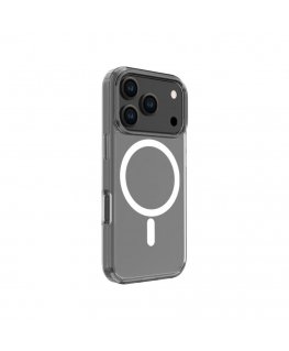 Apple iPhone 17 Pro Aiškus Dėklas su MagSafe Skaidrus