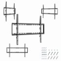 Gembird WM-70F-03 крепление для телевизора 177,8 cm (70") Черный