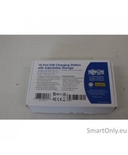 Зарядная станция Tripp Lite на 10 портов USB с регулируемым хранилищем