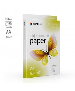 ColorWay PrintPro matt fotopaber, 190 g/m², A4
