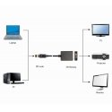 Gembird DisplayPort v.1.2 - Dual-Link DVI 0,1 m musta