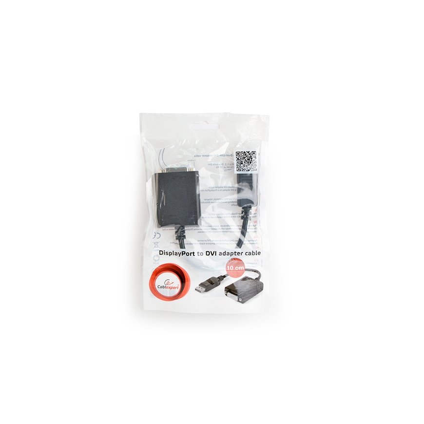 Gembird DisplayPort v.1.2 - Dual-Link DVI 0,1 m Черный – 3