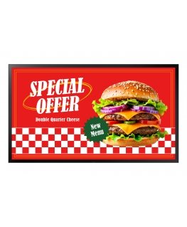 Samsung OH55DX Skaitmeninis informacinis plokščias ekranas 139,7 cm (55") LCD „Wi-Fi“ 3500 cd/m² „Full HD“ Juoda Tizen 24/7