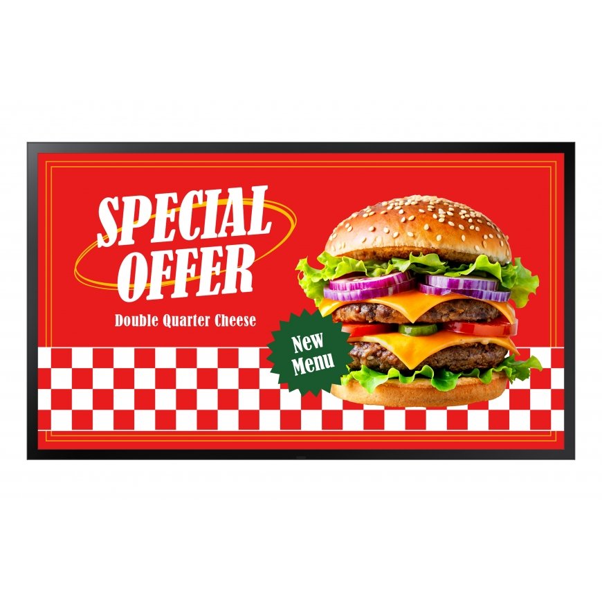 Samsung OH55DX Digital signage flat panel 139.7 cm (55") LCD Wi-Fi 3500 cd/m² Full HD Black Tizen 24