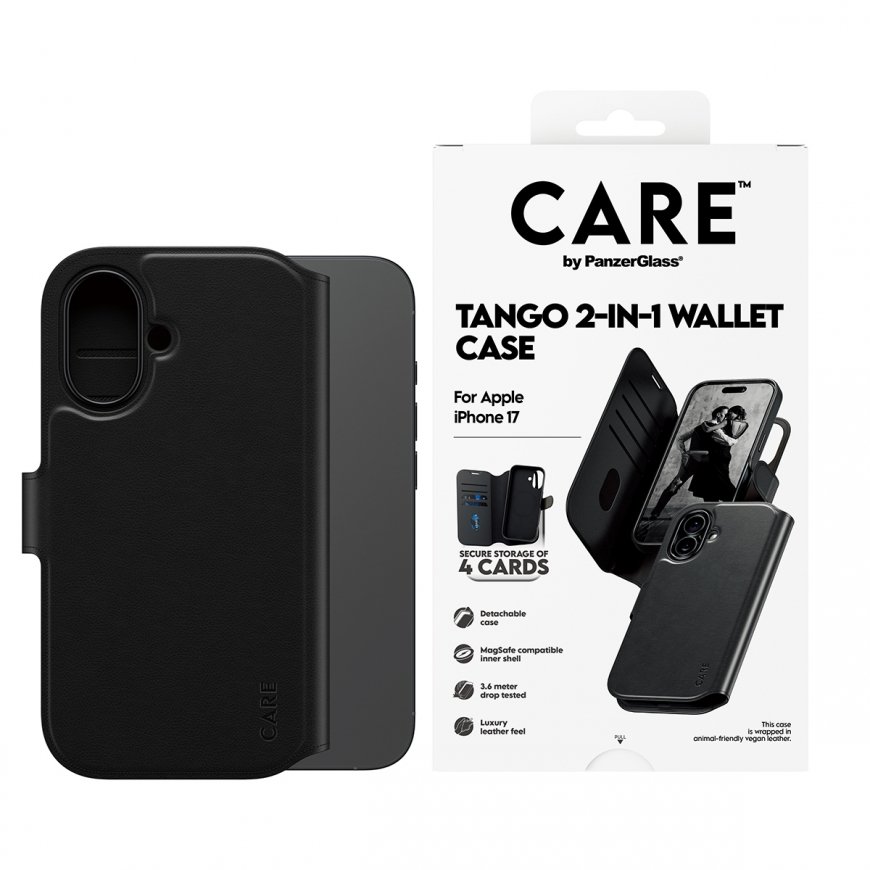 PanzerGlass CARE by ® Feature Case Tango Two-in-One Walle Case w. MagSafe iPhone 17 mobile phone cas – 2