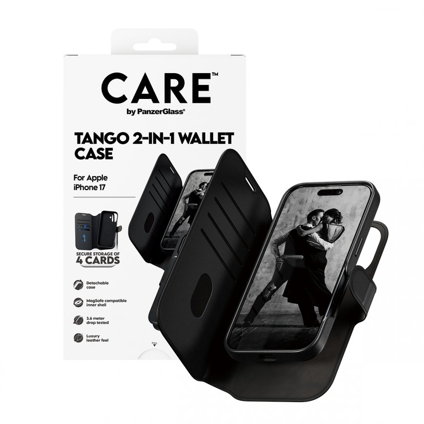PanzerGlass CARE by ® Feature Case Tango Two-in-One Walle Case w. MagSafe iPhone 17 – 5