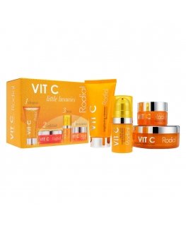 Rodiali komplekt: Vitamiin C, heledav, seerum, näole, 5 ml + Vitamiin C, B