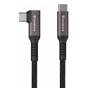 GENESIS NVC-2218 USB kabelis USB 3.2 Gen 2 (3.1 Gen 2) 3 m USB C Juoda, Pilka GENESIS NVC-2218 USB kabelis USB 3.2 Gen 2 (3.1 Gen 2) 3 m USB C Juoda, Pilka