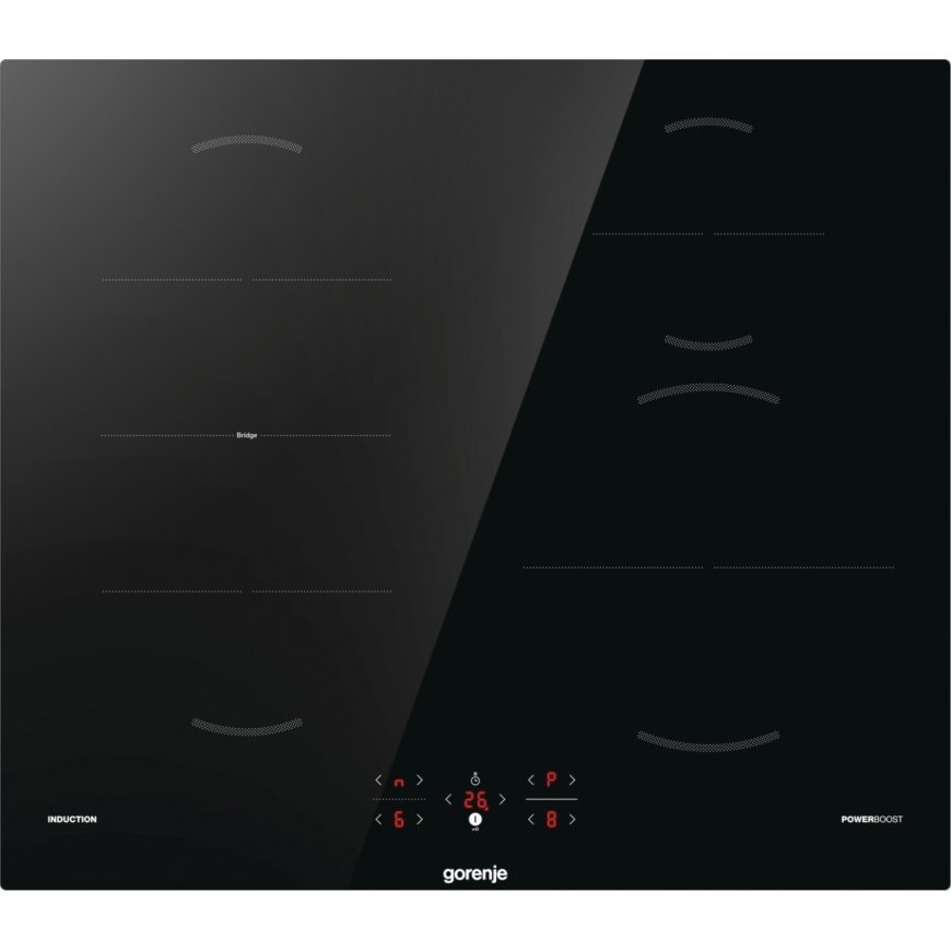 Gorenje GI6421BSC Must Sisseehitatud 59.5 cm Tsooniga induktsioonplaat 4 tsoon(id)