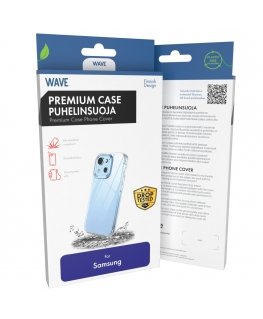 Wave Premium Case puhelinsuoja, Samsung Galaxy A17 5G / Samsung Galaxy A17 4G, selge