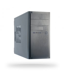 Chieftec HT-01B-350GPB datoru korpuss & statnis Midi Tower Melns 350 W