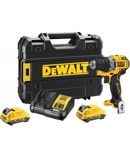 DeWALT DCD701D2-QW шуруповёрт 1500 RPM Черный, Желтый