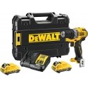 DeWALT DCD701D2-QW elektriskais skrūvgriezis un trieciena urbjmašīna 1500 RPM Melns, Dzeltens DeWALT DCD701D2-QW elektriskais skrūvgriezis un trieciena urbjmašīna 1500 RPM Melns, Dzeltens