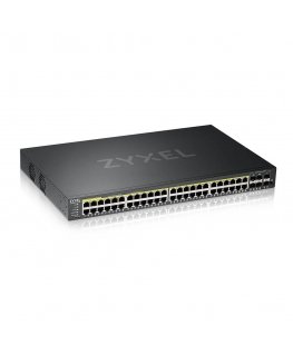 Zyxel GS2220-50HP-EU0101F võrgulüliti Juhitav L2 Gigabit Ethernet (10/100/1000) Power over Ethernet tugi Must