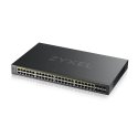 Zyxel GS2220-50HP-EU0101F сетевой коммутатор Управляемый L2 Gigabit Ethernet (10/100/1000) Питание п Zyxel GS2220-50HP-EU0101F сетевой коммутатор Управляемый L2 Gigabit Ethernet (10/100/1000) Питание п
