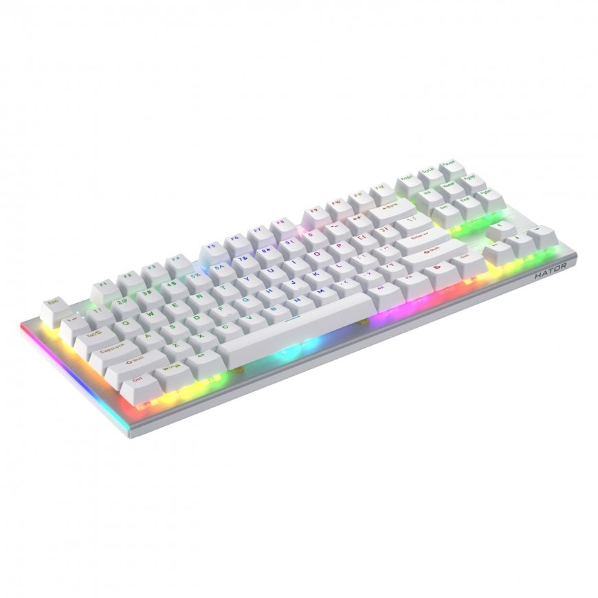 HATOR Gravity X TKL клавиатура Игровой USB QWERTY Американский английский Белый – 3