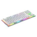 HATOR Gravity X TKL näppäimistö Pelaaminen USB QWERTY Englanti (US) Valkoinen